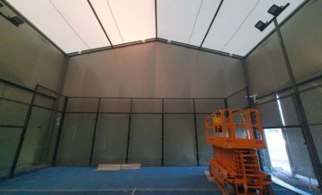 Hala do padla wewnątrz